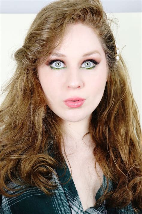 too faced smokey brown and green eyeliner makeup tutorial 2021 lillee