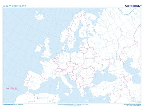 mapa konturowa europy wydawnictwo edulex