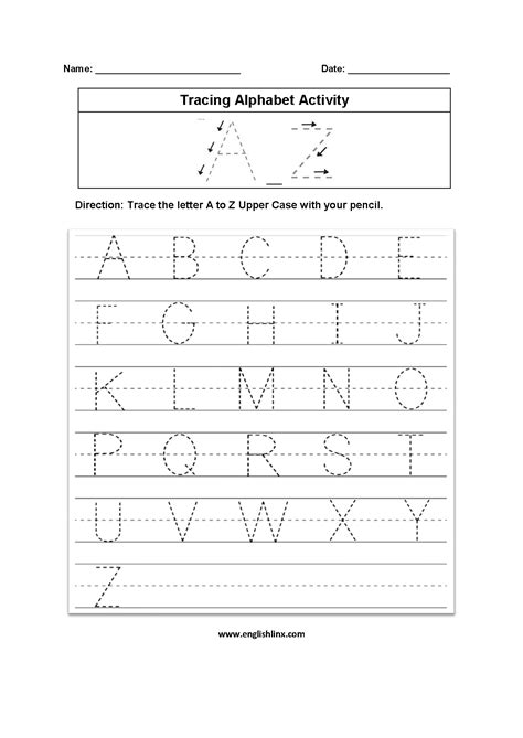 tracing letters az worksheets tracinglettersworksheetscom
