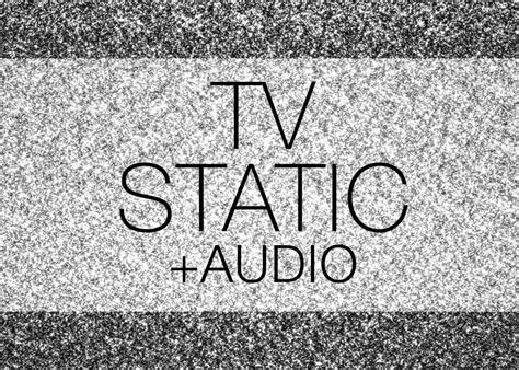 tv static noise hd  audio