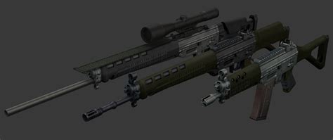 sg55 sg551 sg550 models guns rifles gamebanana