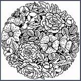Coloring Pages Colorful Choose Board Flower sketch template