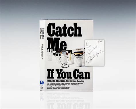 Catch Me If You Can Frank Abagnale First Edition Signed