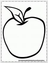 Apple Coloring Pages Printable Fruit Kids Red Clip Print Library Clipart Scroll Want Down Which Choose Just Popular sketch template
