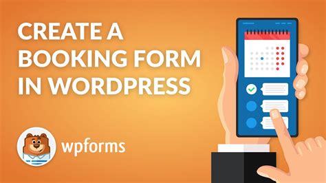 create  wordpress booking form  wpforms quick easy youtube