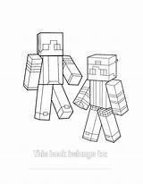 Herobrine Marky sketch template