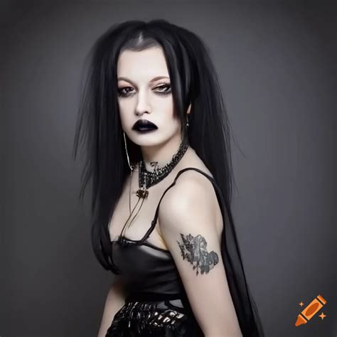 Digital Art Of Goth Girl Lisa