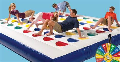 giant inflatable twister game  perfect    party  tips