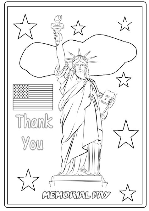 memorial day  drawing  printable coloring pages memorial day
