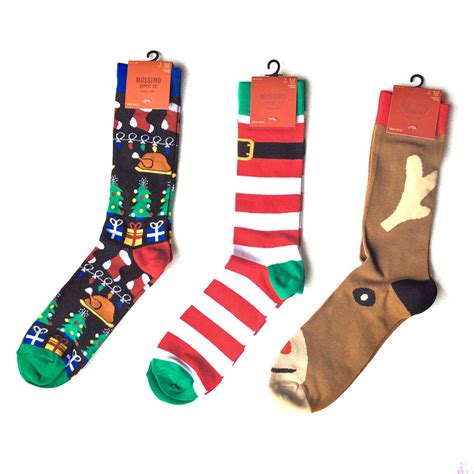 ugly christmas socks santa reindeer  turkey  christmas