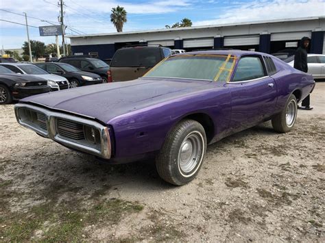 Classic Muscle Car 1974 Dodge Charger Project Project Cars For Sale