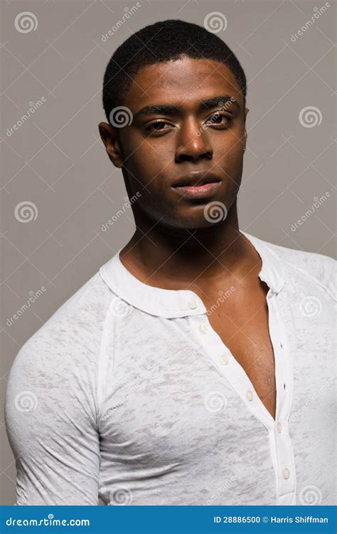 black man stock photo image  brown black casual