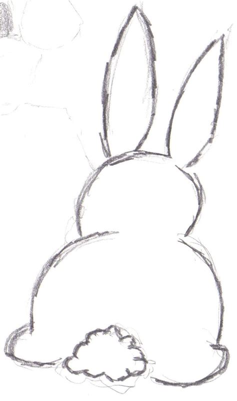 outline bunny drawing tattoo stuff pinterest  bunny bunnies