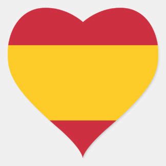 spanish flag  heart gifts  zazzle