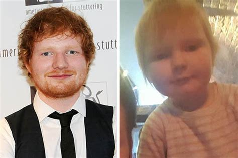 ed sheeran insists 2 year old lookalike isn t his daughter