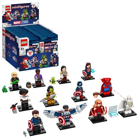 lego minifigures marvel studios  building toy  fans  super hero toys