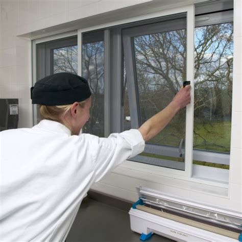 twin sliding fly screen  windows commercial diy kit streme