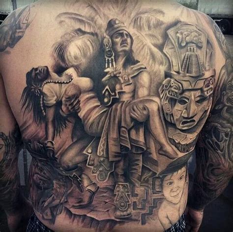 tattoo designs aztec tattoos and art work tattoos pyramid tattoo symbolic tattoos