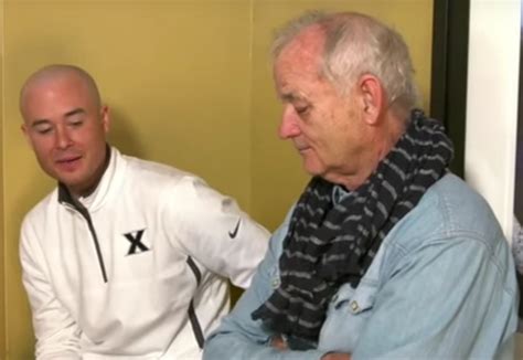 bill murray looks so sad when his son reveals he s never seen