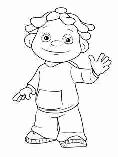 top sid  science kid coloring pages