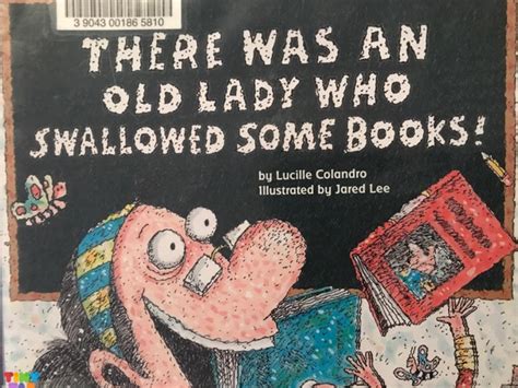 There Was An Old Lady Who Swallowed Some Books Free Activities Online