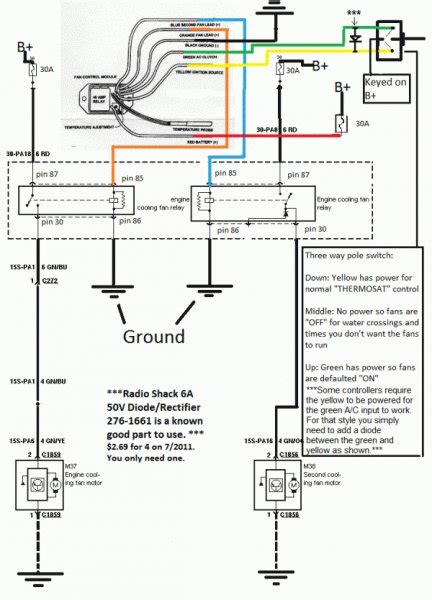 electric fan controller wiring jeep enthusiast forums