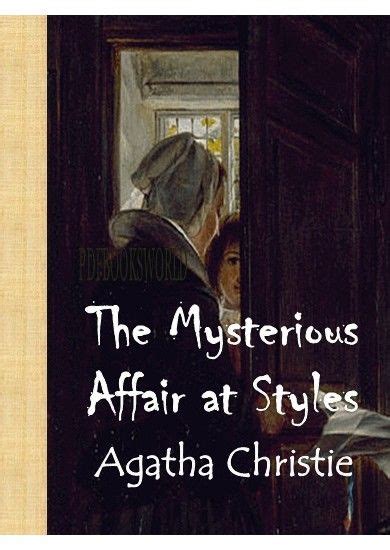 the mysterious affair at styles pdf agatha christie