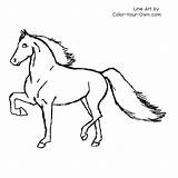Coloring Morgan Horse Pages Gaited Color Getcolorings sketch template
