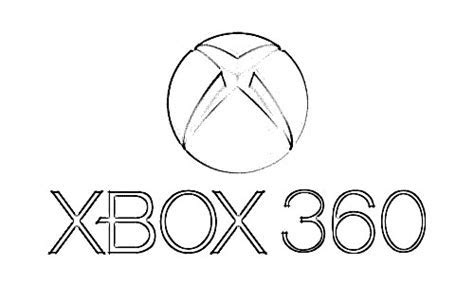 xbox controller coloring page