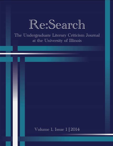 research  undergraduate literary criticism journal