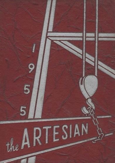 the cover of the 1955 artisian yearbook of martinsville high school in… martinsville indiana