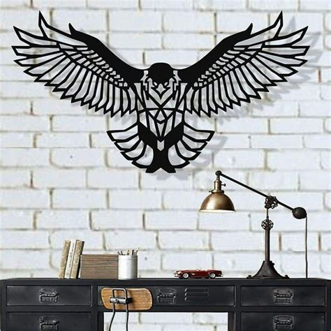lamodahome birds metal wall art works eagle 3d wall silhouette