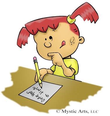 write  letter drawing clip art library