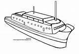 Mewarnai Transportasi Kapal Sketsa Laut Diwarnai Contoh Kartun Putih Hitam Lengkap Sepert Memilih Silahkan sketch template