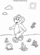 Barney Bj Passeggia Felice Parco sketch template