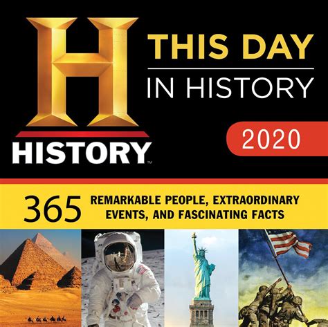 history channel  day  history boxed calendar  remarkable