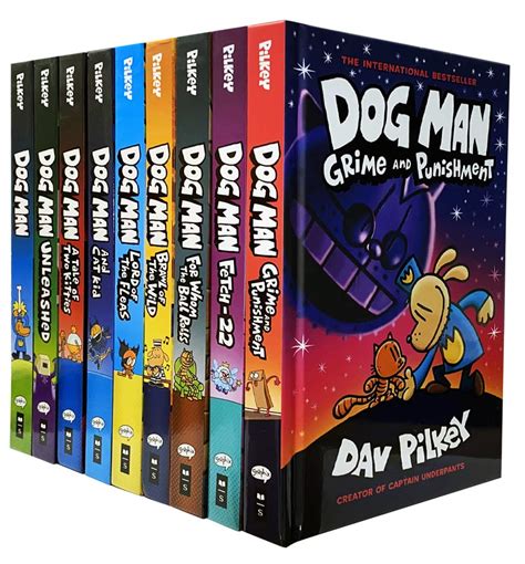 dog man series  books collection set dog man unleashed  tale