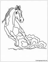 Wild Horse Pages Coloring Color Kids sketch template