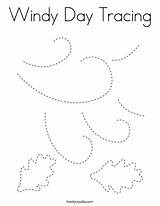 Coloring Windy Tracing Pages Comments Noodle sketch template