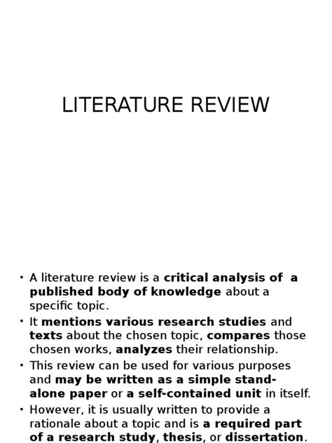 sample literature review thesis citation