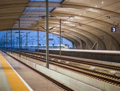 high speed rail station stock photo image  architecture
