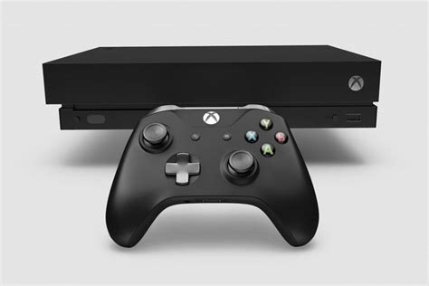 Xbox One X With Controller Game 3d Model Cgtrader