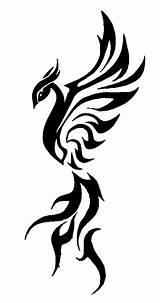 Phoenix Tattoo Tribal Fenix Ave Fénix Drawings Bird Tatuaje Designs Tattoos Logo Dibujo Color Pheonix Tribales Del Tatuajes Para Tablero sketch template
