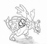 Kyurem Pokemon Fc01 Monferno sketch template