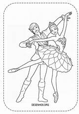Bailarina Boneca sketch template