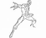 Spider Iron Coloring Pages Man Print sketch template