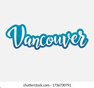 beautiful vancouver  logo suitable tourism stock vector royalty   shutterstock