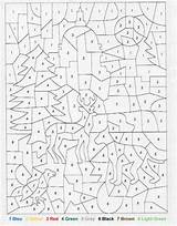 Pages Zahlen Coloriage Coded Ausmalbilder Hirsch Matematika Numéro Mathematics Ballerina Ncc3 Worksheet Challenging Hellokids Drucken Coloringhome sketch template