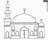 Coloring Ramadan Mosque Minaret Printable Pages Kids Domes Islamic Islam Mubarak Mosques Colouring Drawing Crafts Game Sheets Muslim Easy Artwork sketch template