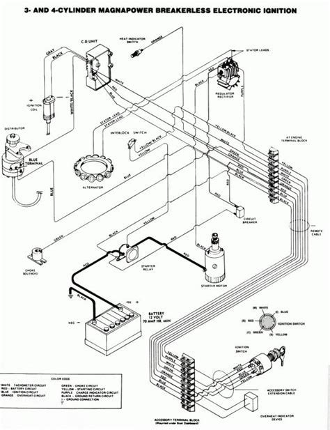 link inboard mercruiser  wiring diagram    foreign body thorndike
